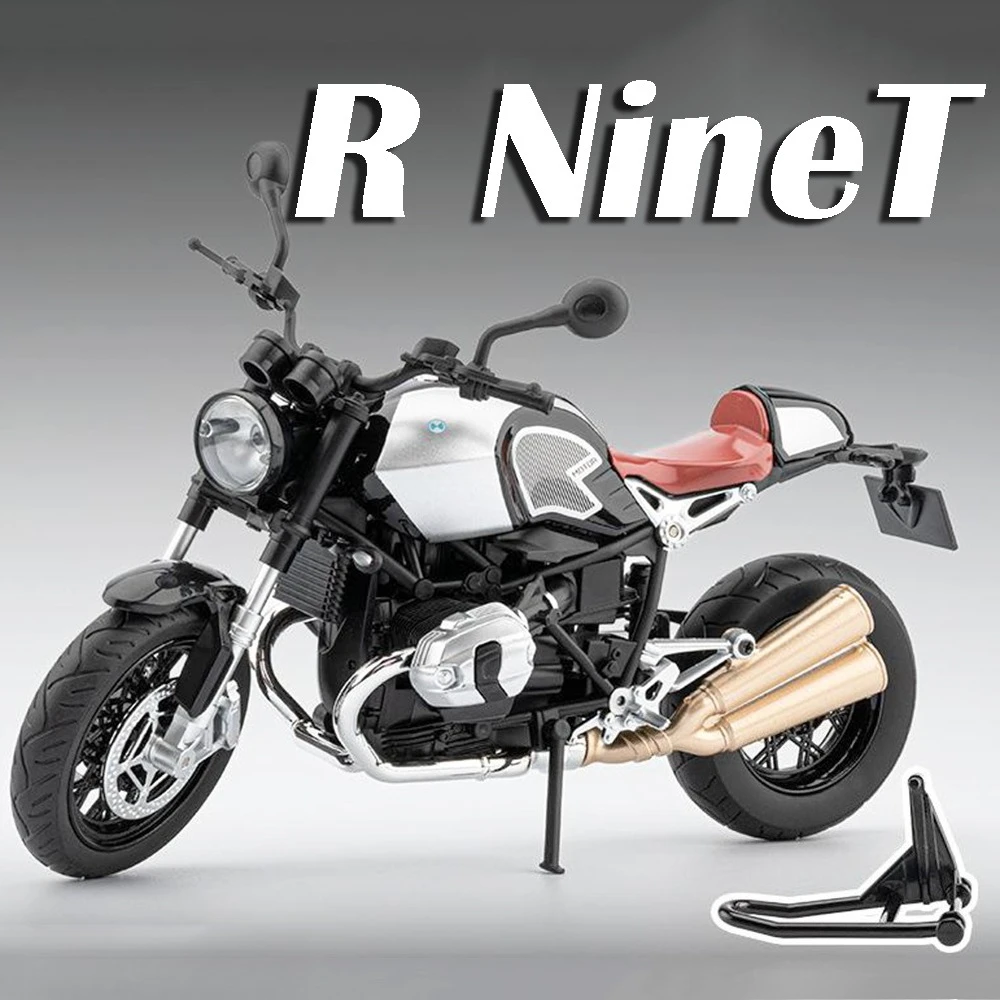

Масштаб 1:9 R NineT S1000RR, игрушечные модели мотоциклов, литой под давлением сплав, миниатюрные мотоциклы, звуковой свет, амортизация для детей, подарки