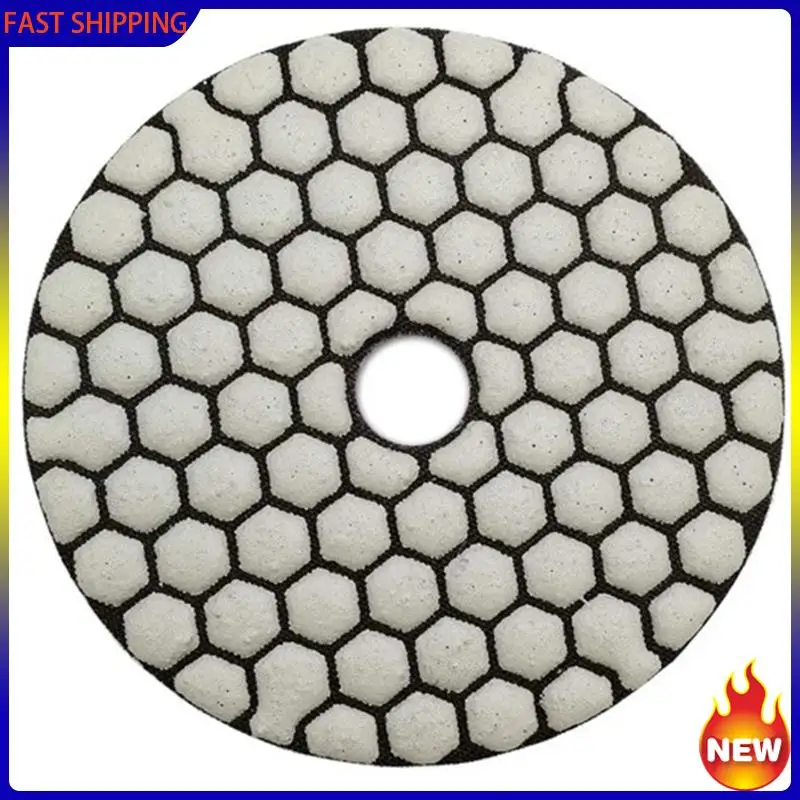 

Especial 18Pcs Dia 4Inch/100Mm Grit 30 Diamond Dry Polishing Pads Resin Bond Flexible Dry Sanding Disc For Granite Marble Cerami