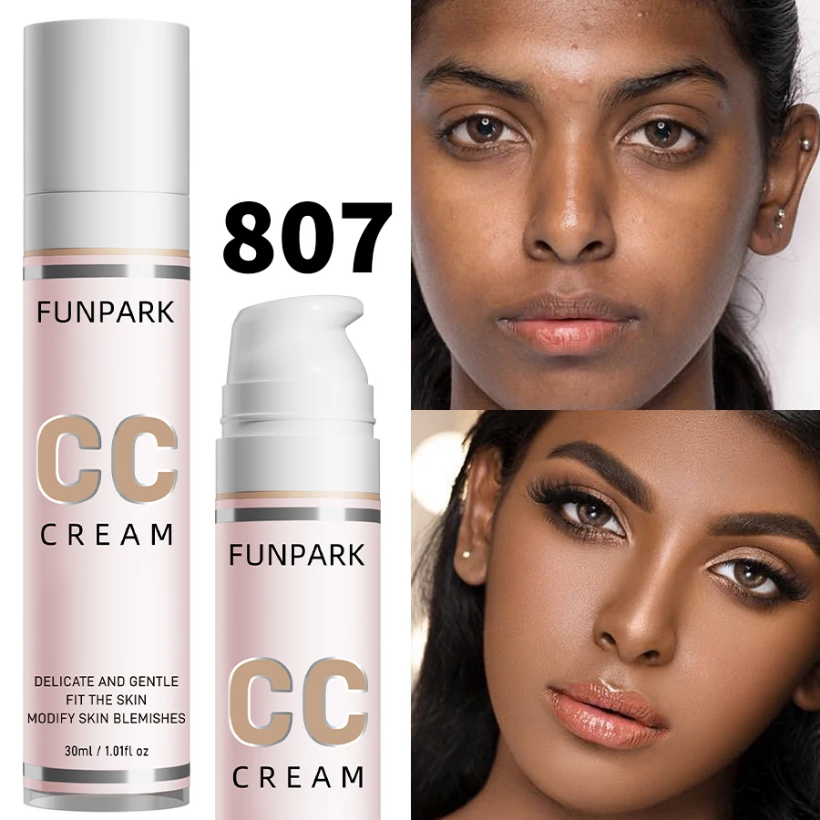30 ml 1 Pc Farbe Korrektur CC Creme Gesichts Foundation Wasserdicht Concealer Bleaching Flüssige Foundation Koreanische Make-Up Kosmetik