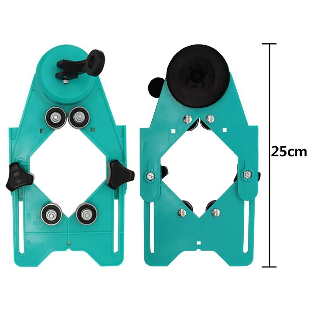 Jig Fixture Adjustable Diamond Hole Cutter Centering Locator Holder Vacuum Base Sucker Openings Locator Drill Bit Hole Saw Guide