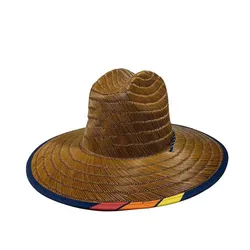 25 pcs/lotSimple men's and women's summer hats sun hats, personalized western cowboy straw hats beach hats