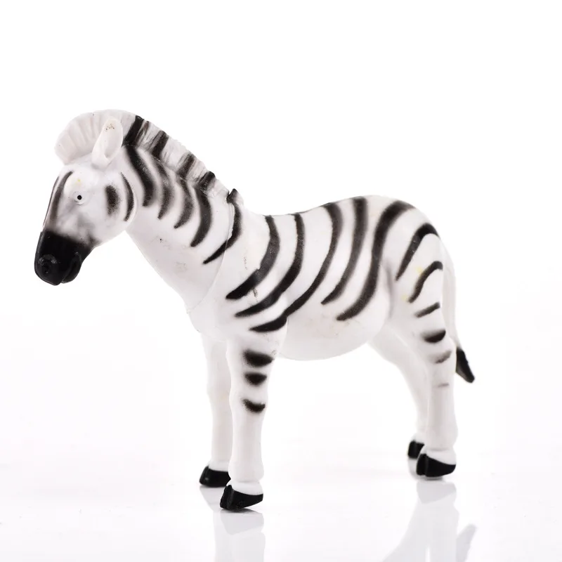 Novelty Simulation Lion Tiger Animal Series Model Toys Simulation Elephant Giraffe Forest Animals Children Cognitive Toys