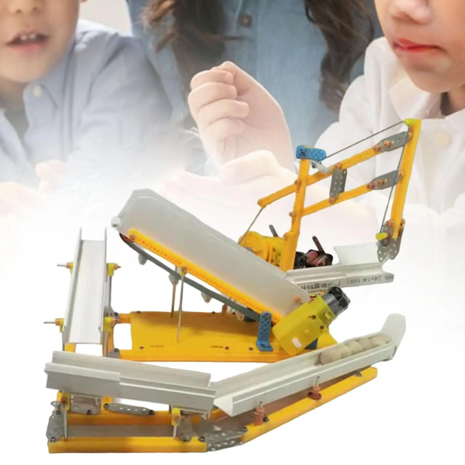 

DIY Assembly Line Conveyor Belt Science Experiment for Preschool Students