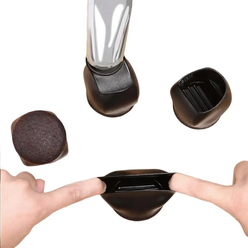 5 Teile/los Anti-skid Bein Abdeckung für Pulley Stuhl/Computer Stuhl Roller/Büro Universal Rad mit Schutz