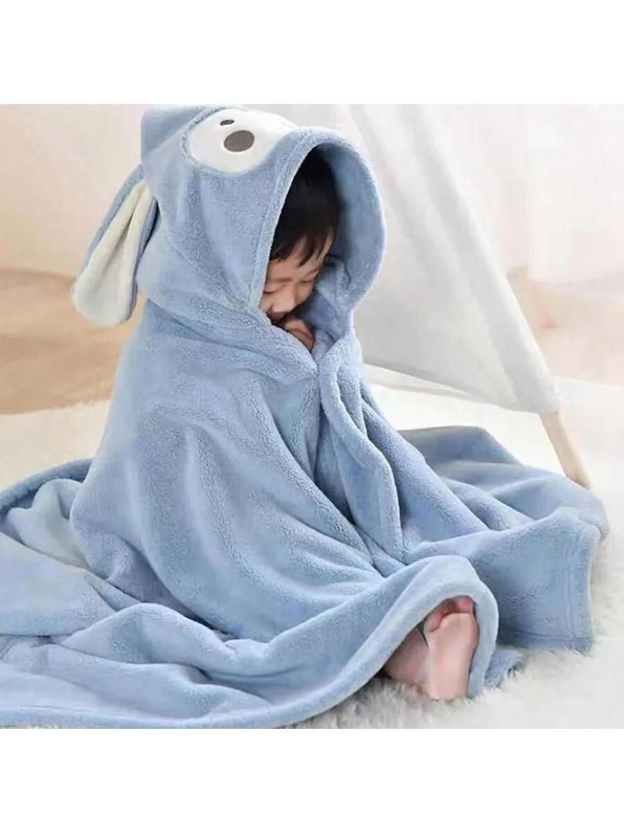 1 pack cartoon hooded children bath towel baby cloak bath towel bathrobe bathroom bath bedroom home robe beach bath towel availa