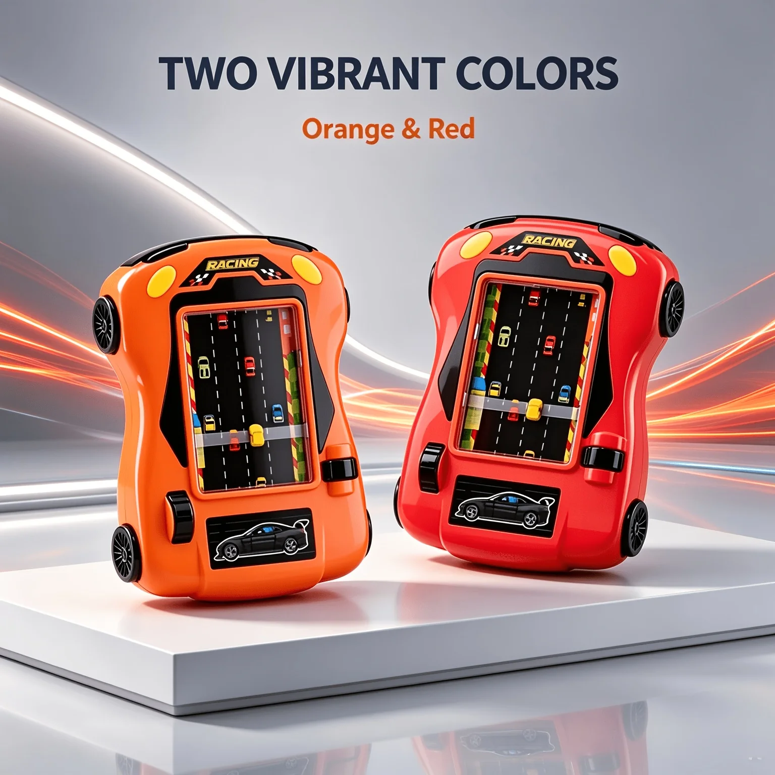 Children's Handheld Racing Game Console, Maze-Avoiding Puzzle Toy, High-Quality Texture, Finely Detailed, Suitable for Children over 3 Years Old to Practice Hand-Eye Coordination and Concentration, Portable Interactive Stress-Relief Toy for Boys and Girls, Birthday Gift, Halloween Gift, Christmas Gift.