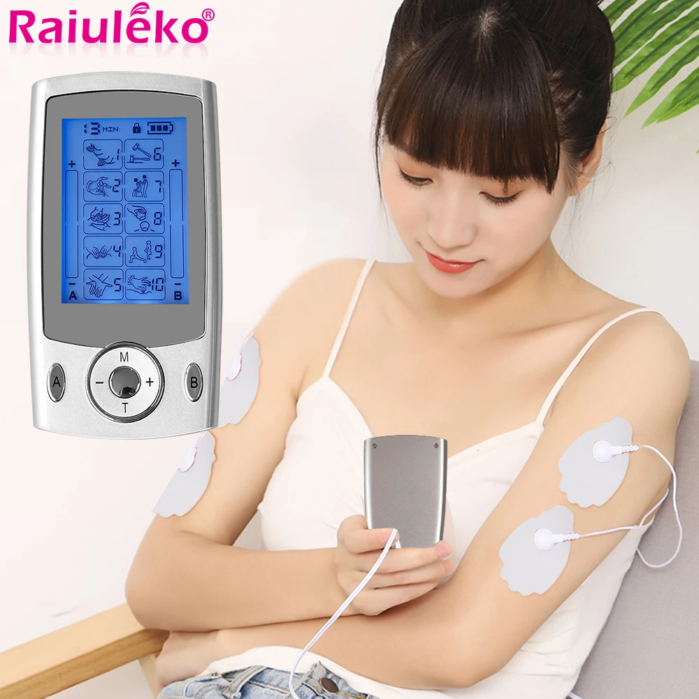 

Tens Muscle Stimulatior EMS Body Massager Fat Burner Slimming Low Frequency Therapy Device Massage Relax