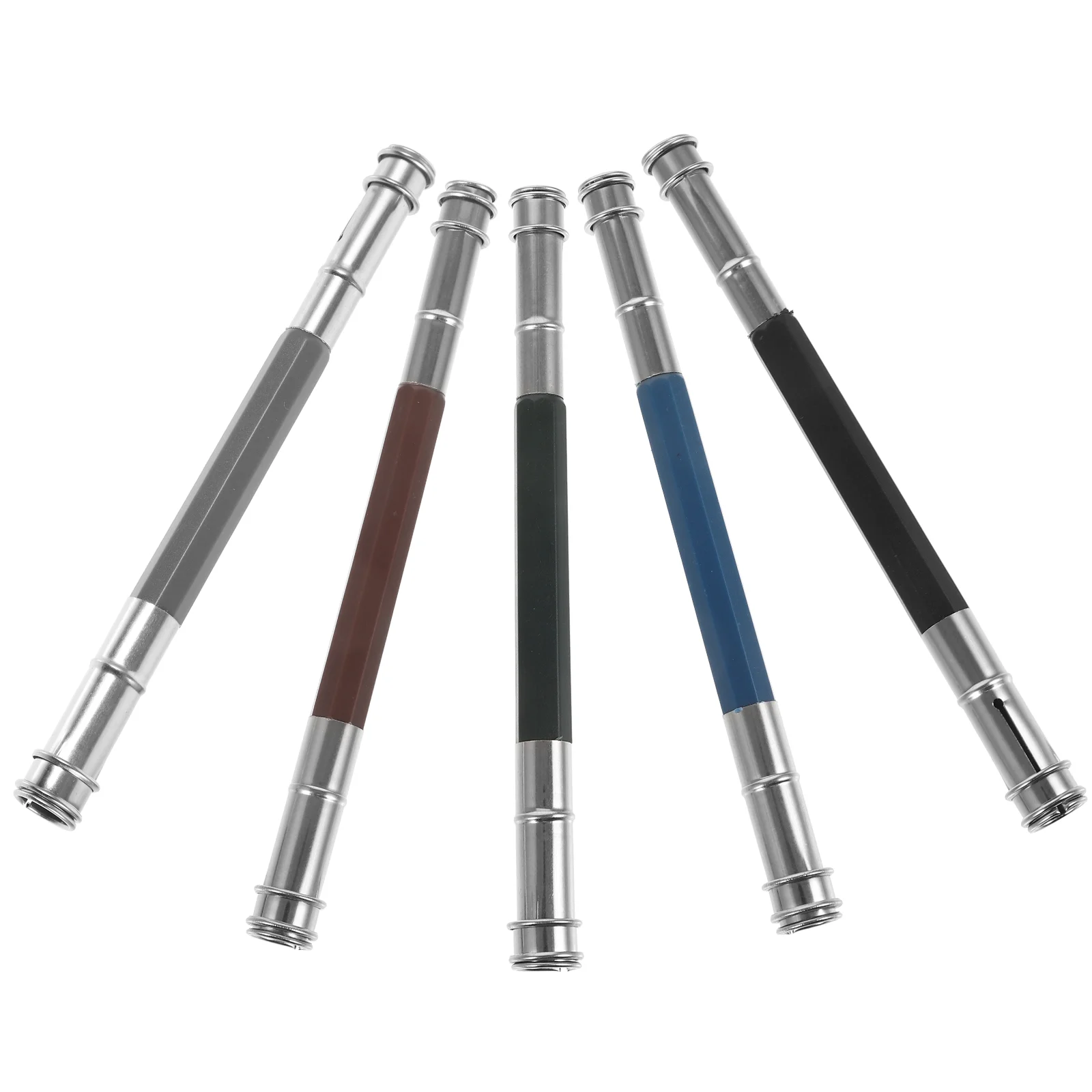 5pcs Convenient Pencil Extenders Compact Pencil Extenders Portable Pencil Extenders