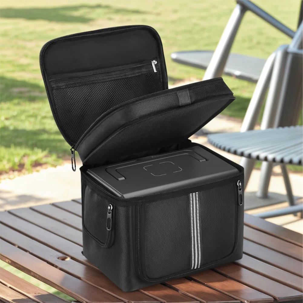 Travel Carrying Case Waterproof Power Station Storage Case Protective Storage Bag for BLUETTI EB3A 268Wh LiFePO4 Battery Backup
