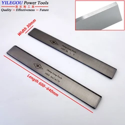 2Pcs 600 630mm W4 HSS Electric Planer Blade. 3x30x630mm High-speed Steel Planer Cutter. 3x30x640mm Woodworking Planer Saw Blades