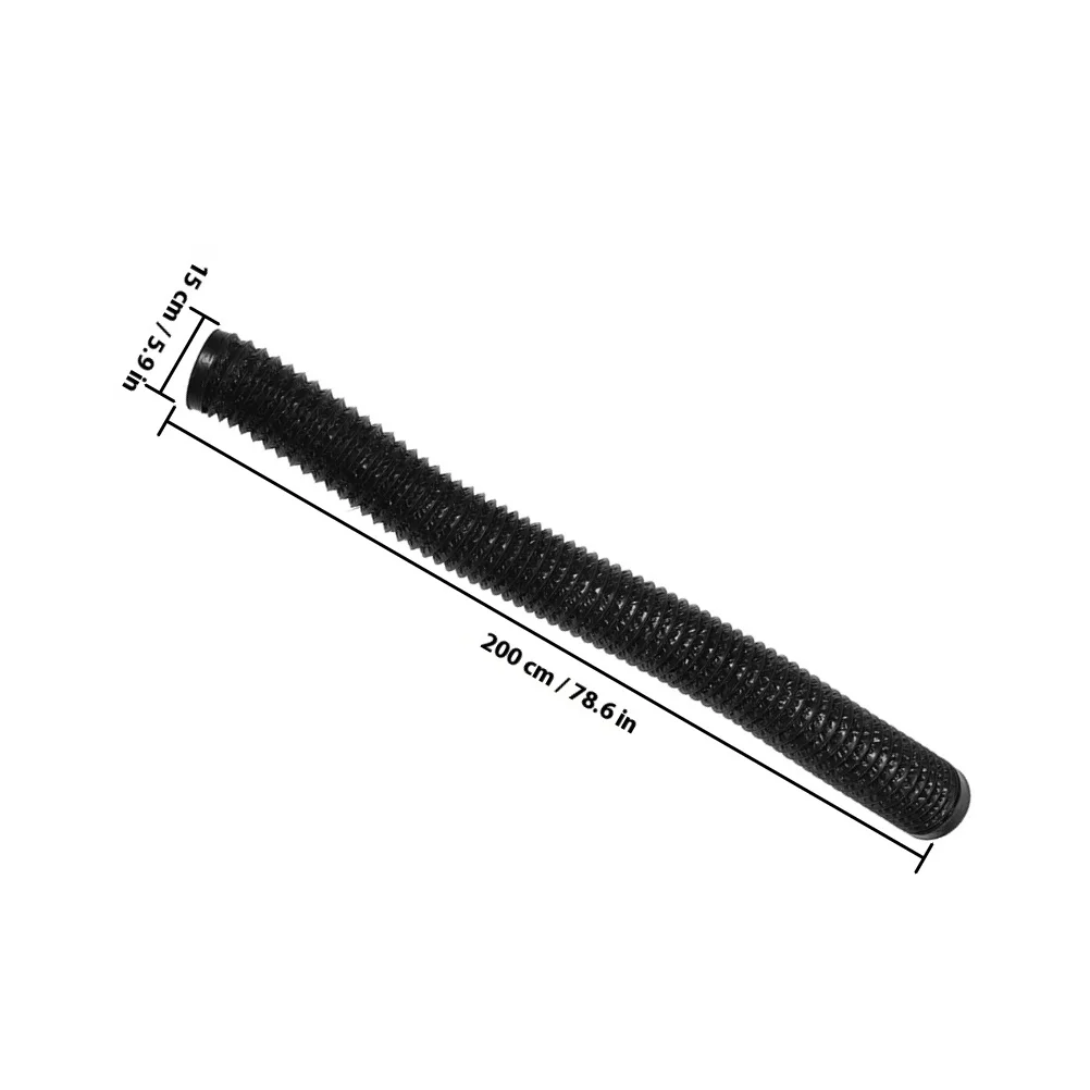 Утолщенный алюминиевый вентиляционный отверстие для сушильной машины, гибкий, устойчивый к высоким температурам вытяжной канал для эффективной вентиляции, гибкий вентиляционный отверстие для сушильной машины