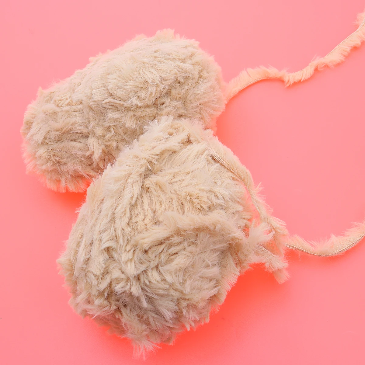 

2Pcs HighQuality Imitation Wool Super Fur Yarn Chunky Fluffy Faux Fur Yarn For Cold Weather Knitting Khaki