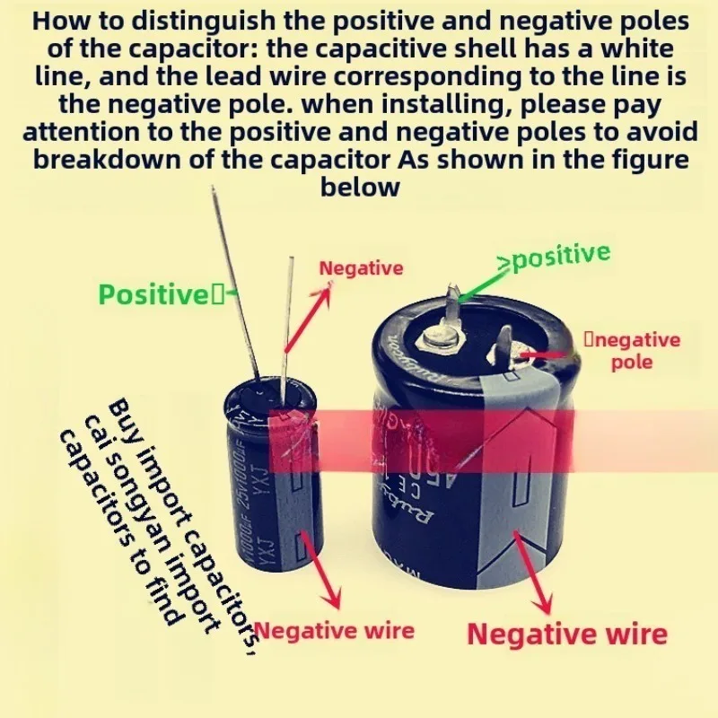 (1 peça) capacitor eletrolítico de alumínio rubycon 220uf 450v 450v220uf 30*30 mxg 105 graus