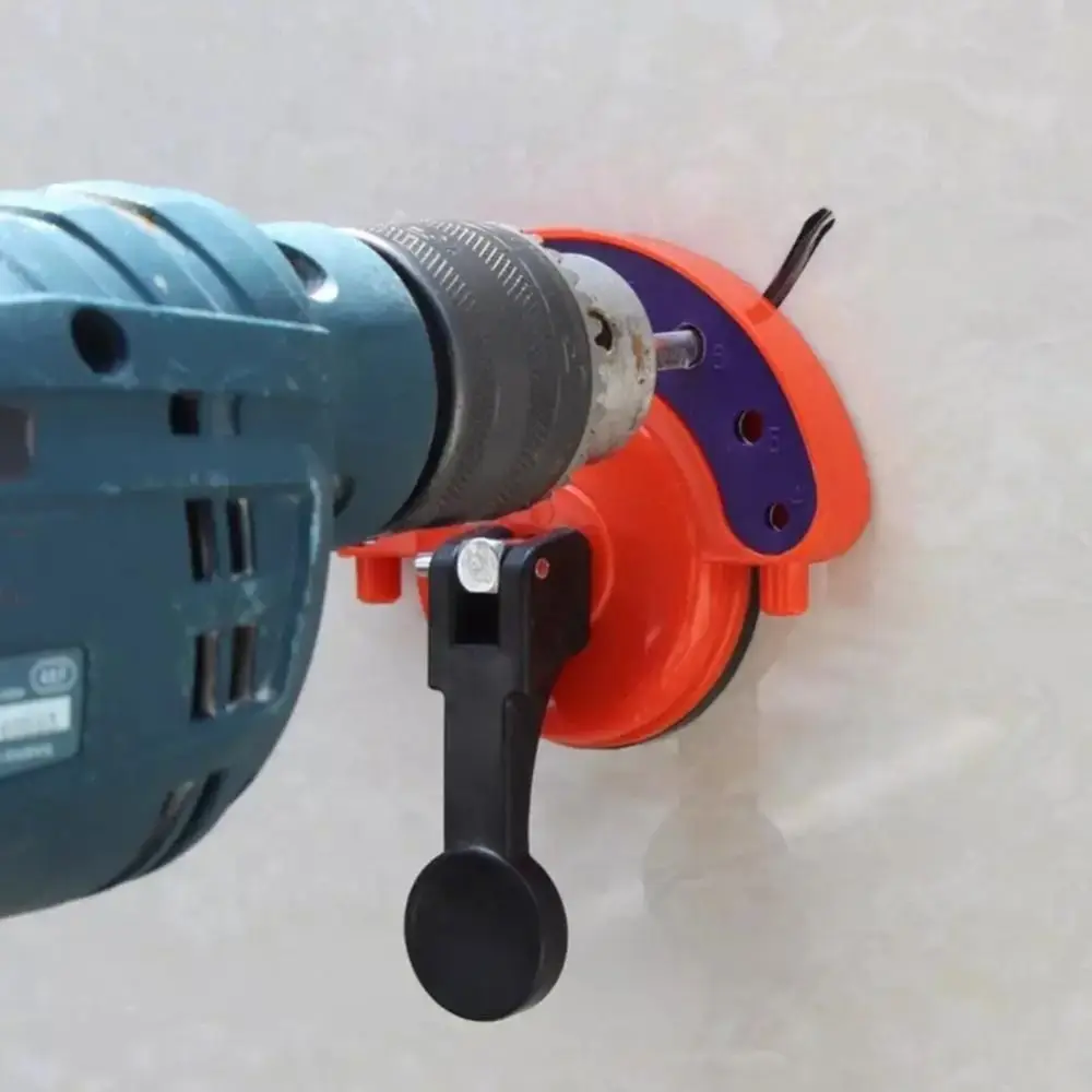 เจาะบิตแก้วเปิด Locator ดูดถ้วย Core Bit Guide ช่องเปิด Locator Hole Punch 4-12 มม. เจาะท่องเที่ยวเครื่องมือก่อสร้าง