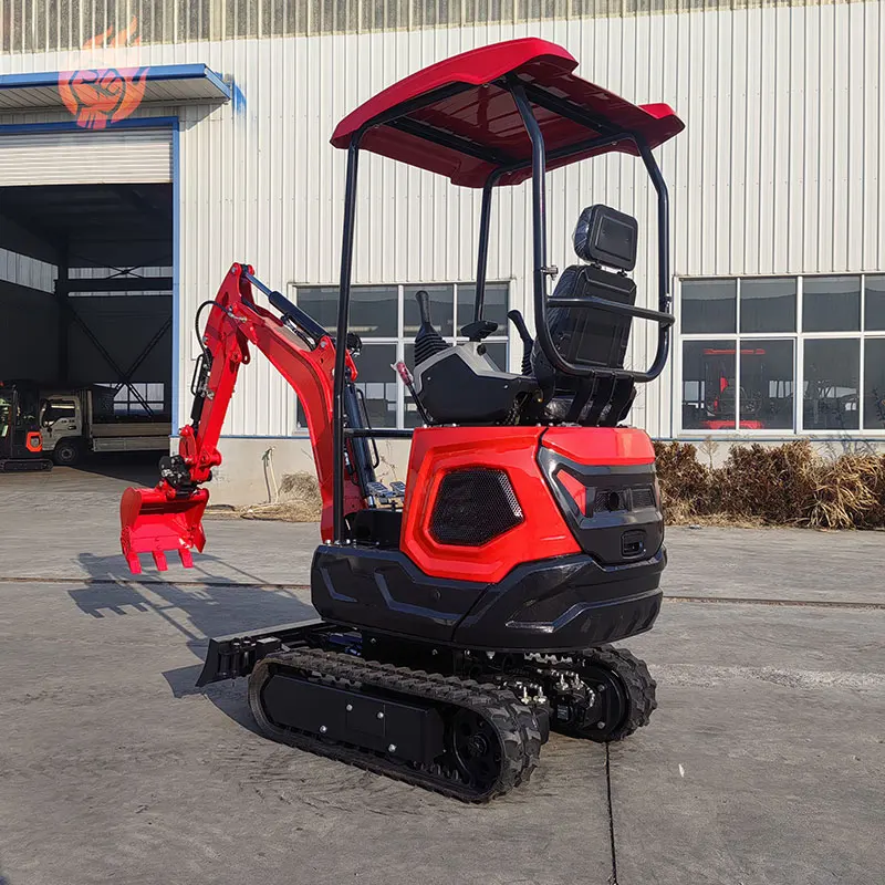 

Customized Diesel Engine Kubota Mini Excavator 1.2 ton Epa Mini Digger Excavator Garden 1 Ton Mini Excavator with pilot control