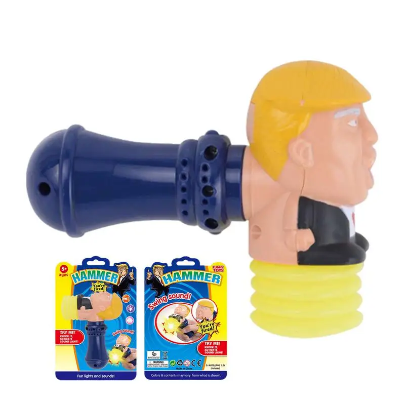 Fun Hammer Toy President Glowing Hammer Toy Creative President Interactive Hammer Toy President Sound Hammer Toy For Children