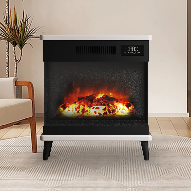 Fireplace heater Simulation flame voice heater Electric stove household multifunctional European style electric heater