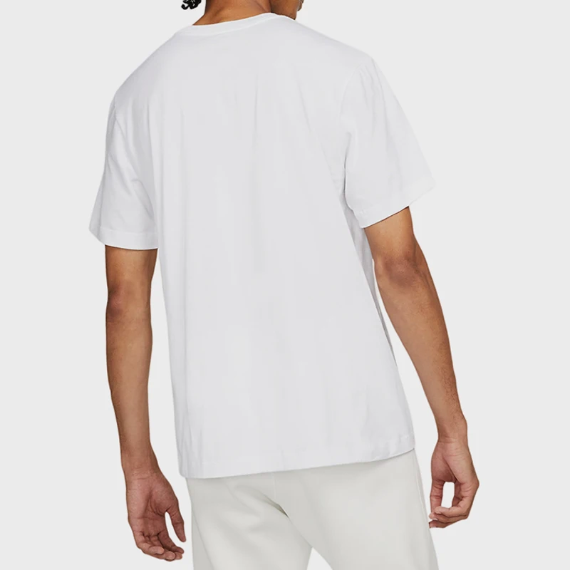 Nike genuine round neck pullover short sleeved T-shirt, new men's minimalist short sleeved T-shirt DX1986-100