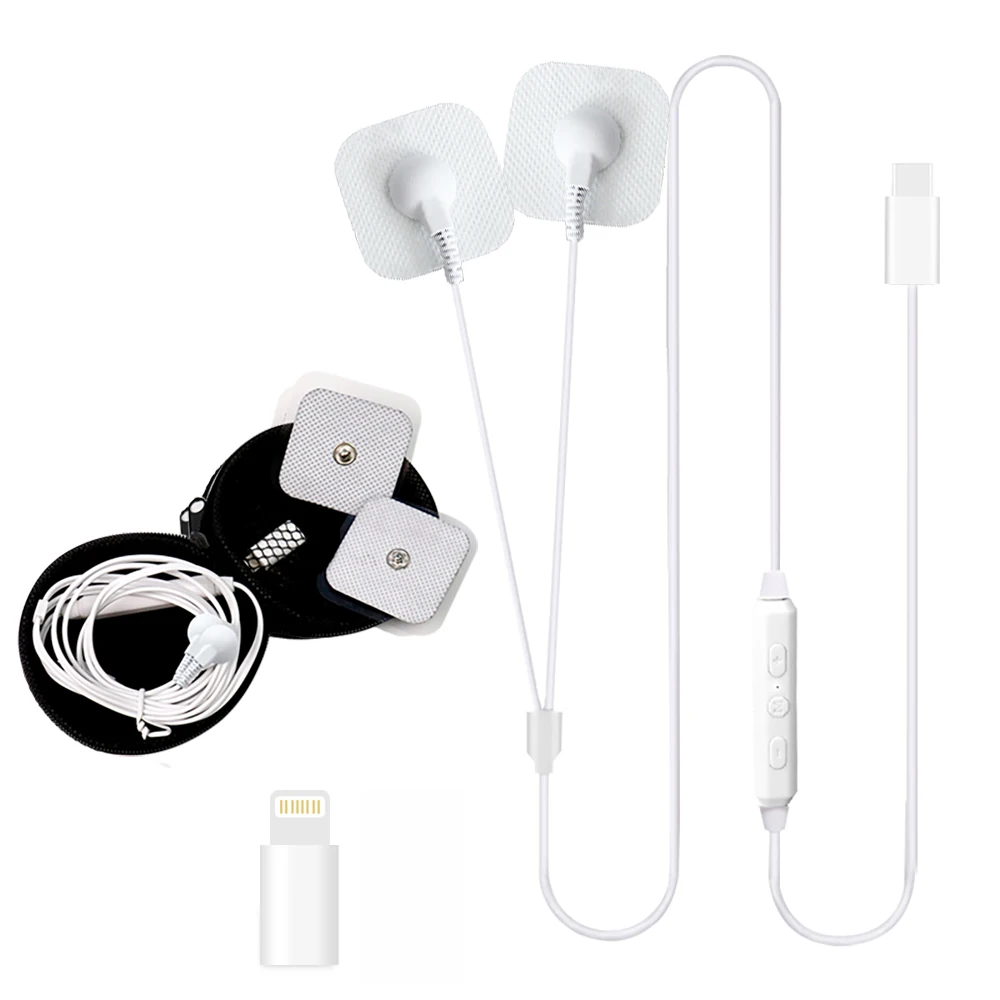 

Portable Mini Phone Control Tens Pulse Body Massager Mobile EMS Muscle Stimulator Acupuncture Electric Nerve Therapy Machine