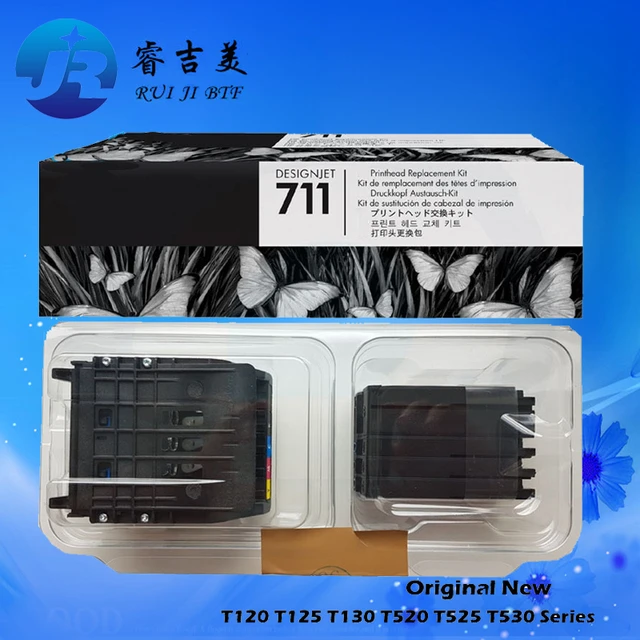 Original New C1q10a 711 Print Head Compatible For Hp Designjet T120 T125  T130 T520 T525 T530 Printer Head - Printer Parts - AliExpress