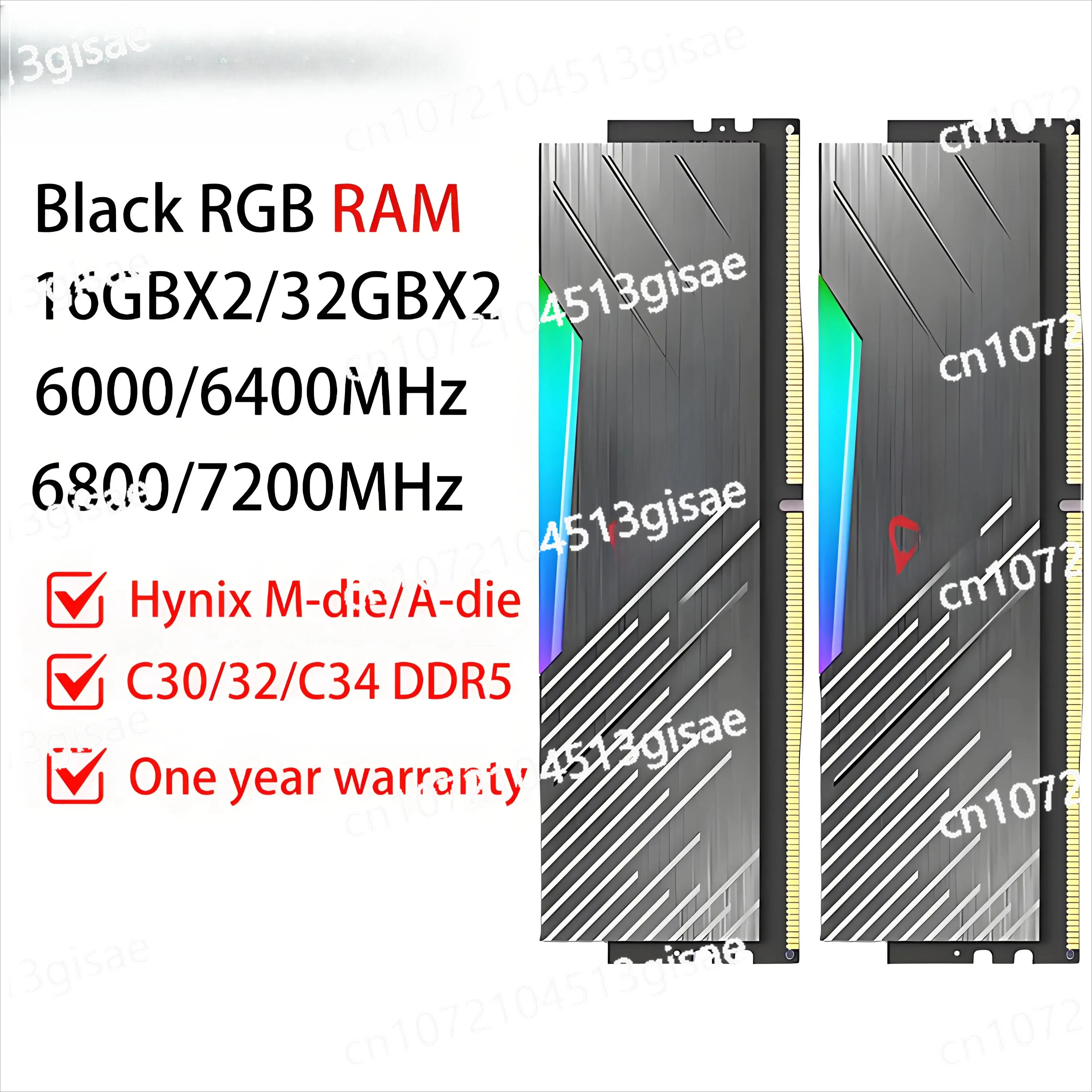 High Speed DDR5 RAM 16GB×2 32G - огляд і ціна Ddr5 Rgb Ram