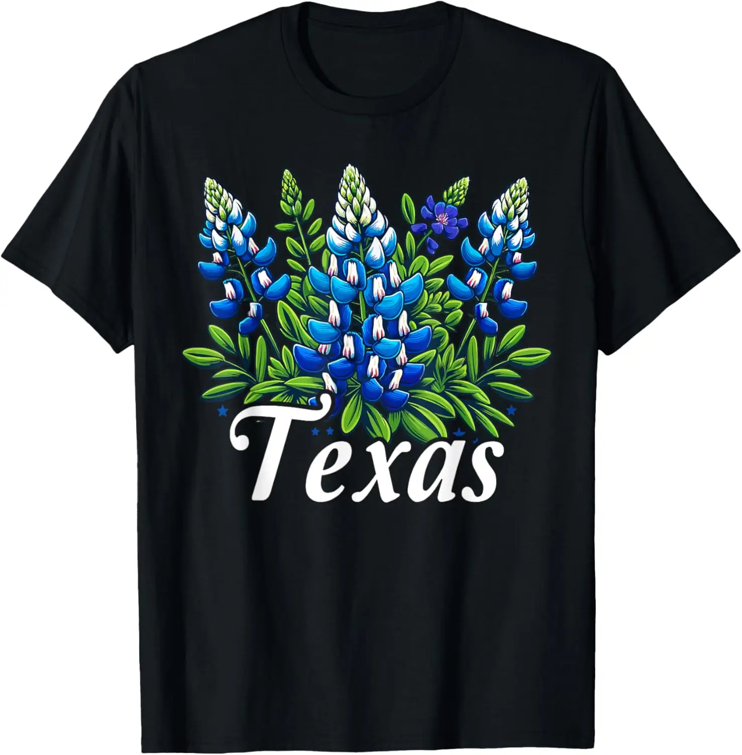 

Футболка с цветочным рисунком Texas Bluebonnet