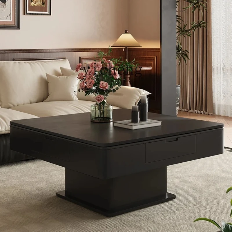 D10- dining table integrated household multi-function automatic mahjong machine voice-activated lift