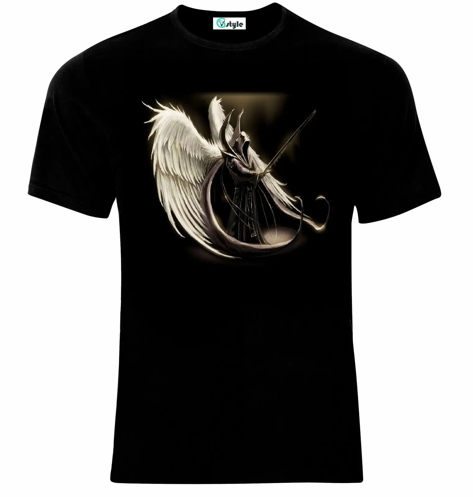 Angel Archangel Michael T-Shirt. Summer Cotton Short Sleeve O-Neck Mens T Shirt New S-3XL