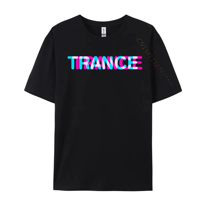 Trance music disco sound Trance music disco sound Men Tshirts Loose Tops T Shirt Premium Cotton Tee Shirts