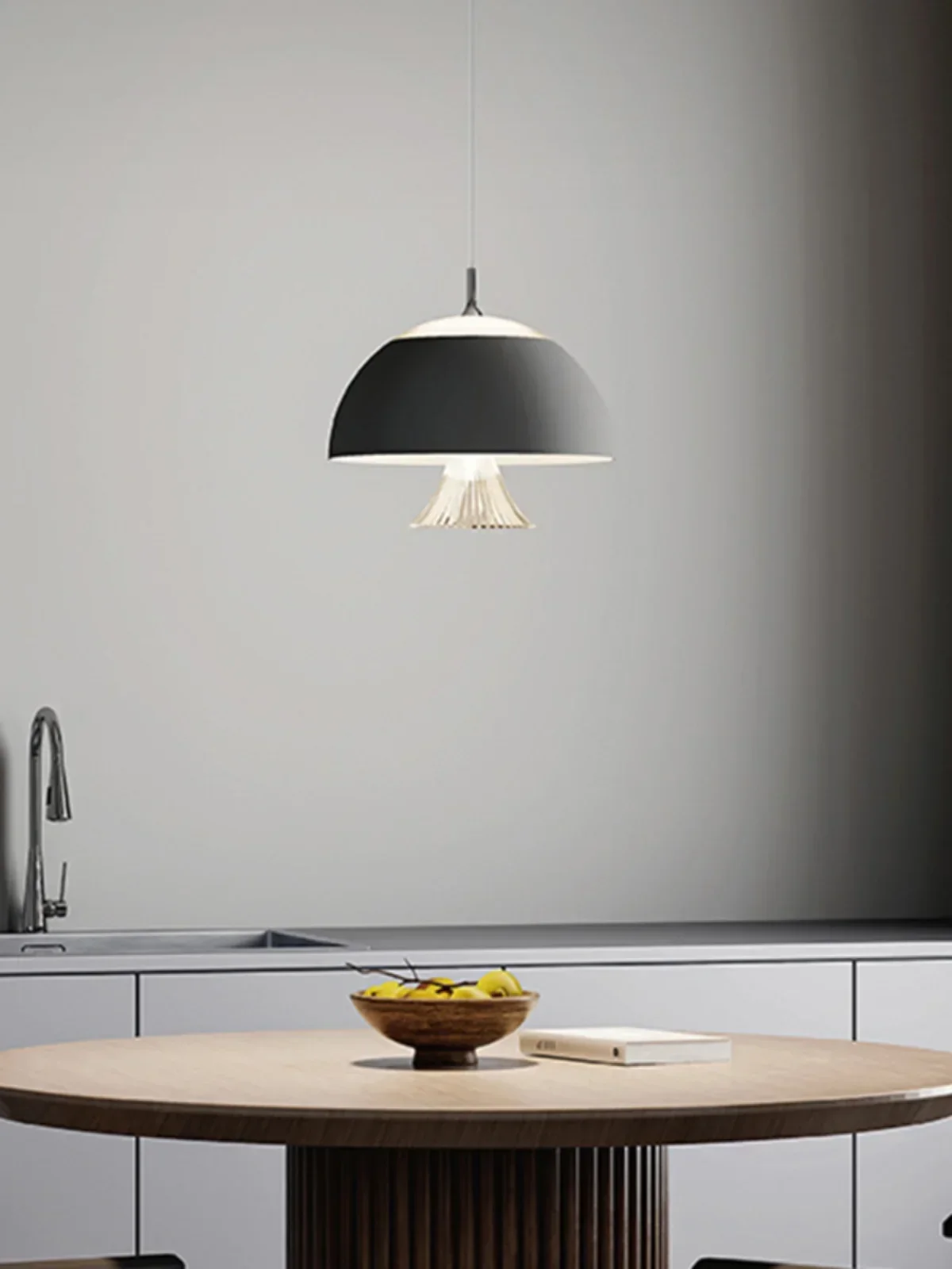 Entrance chandelier cream wind bedside master bedroom Internet celebrity modern simplicity high sense corridor aisle vertical li