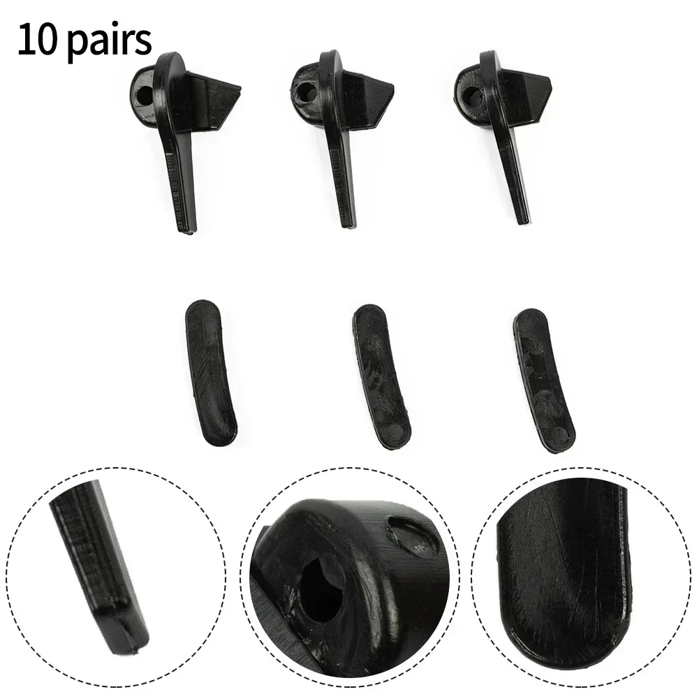 

10 Pairs Tyre Disassembly Head Tire Changer Demount Bird Bead Black Supplies Tire changer tire changer accessories