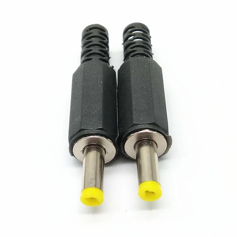 DC Power Connector 4.0 mm OD 1.7 mm ID with Spring Lock for Welding Assembly in Portable DVD EVD Charging Systems