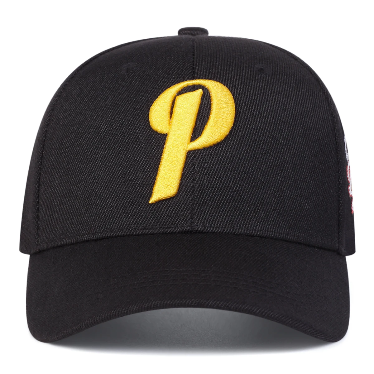 للجنسين P إلكتروني التطريز قبعات البيسبول الربيع والخريف في الهواء الطلق قابل للتعديل قبعات عادية واقية من الشمس قبعة قبعة رياضية