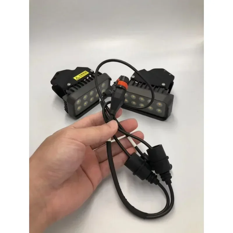 Acessórios para drones agrícolas, luz de navegação led para dji t25 t50 t60 uav, luzes noturnas de trabalho, holofote, peças de reparo de iluminação