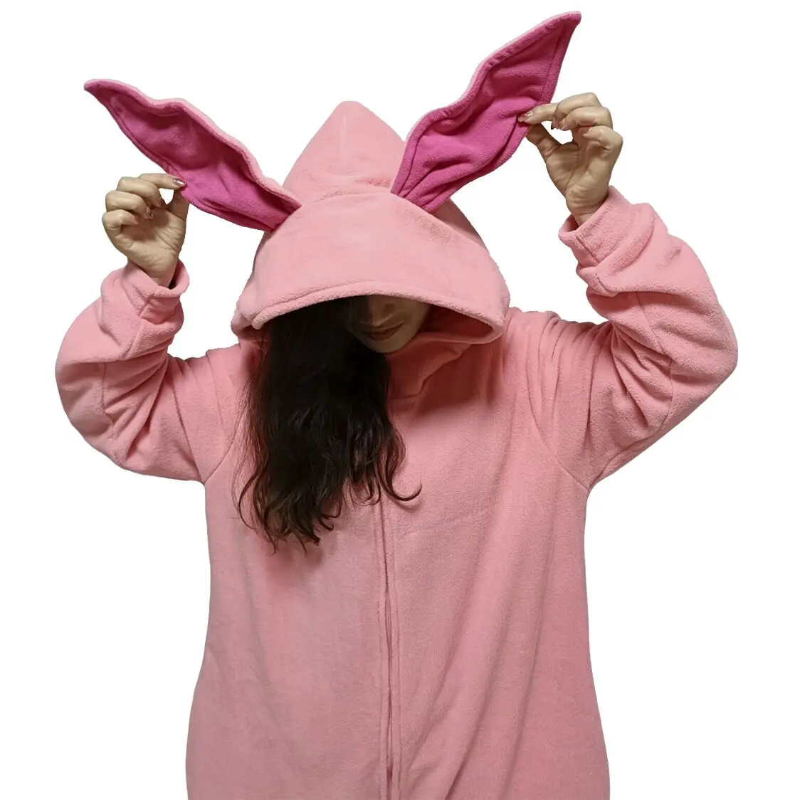 Charistmas Bunny Cosplay Costume Onesies Pajamas Jumpsuits Unisex Costume One-Piece Outfit Cosplay Before Christmas