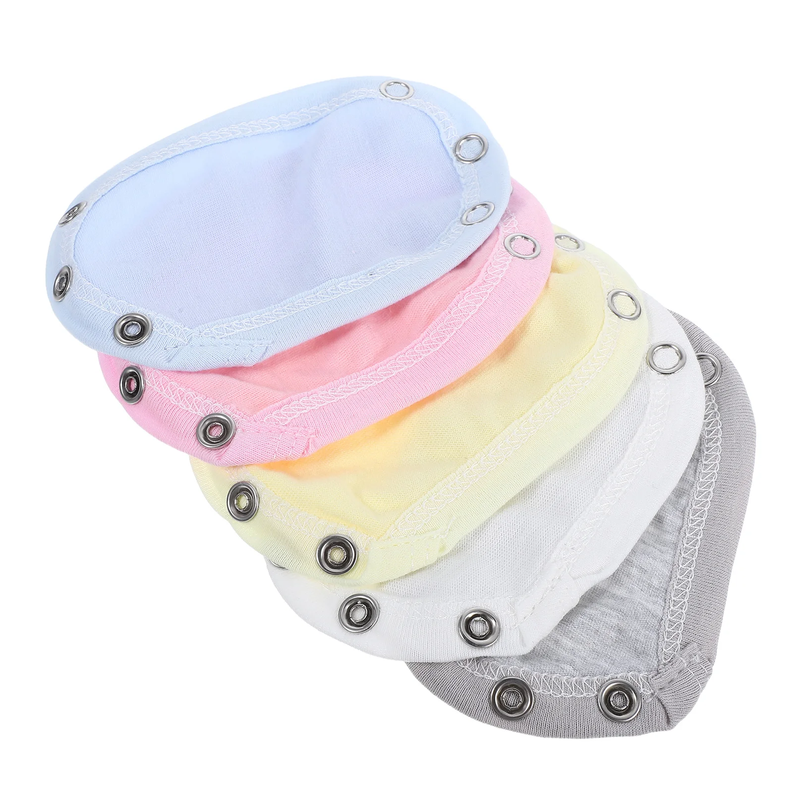 

5pcs Baby Jumpsuit Cotton Soft Snap Closure For Toddlers Boys Girls Bodysuit Extender For Baby Jumpsuits Extenders Snap Cotton