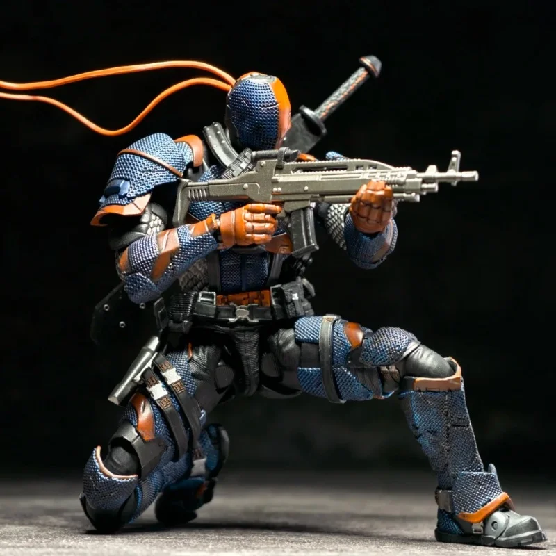 قريبا قريبا 1/12 مقياس جديد حقيقي LPZZ Deathstroke Arkham Knight DC002 عمل نموذج لجسم لعبة توضيح عالي جمع هدية