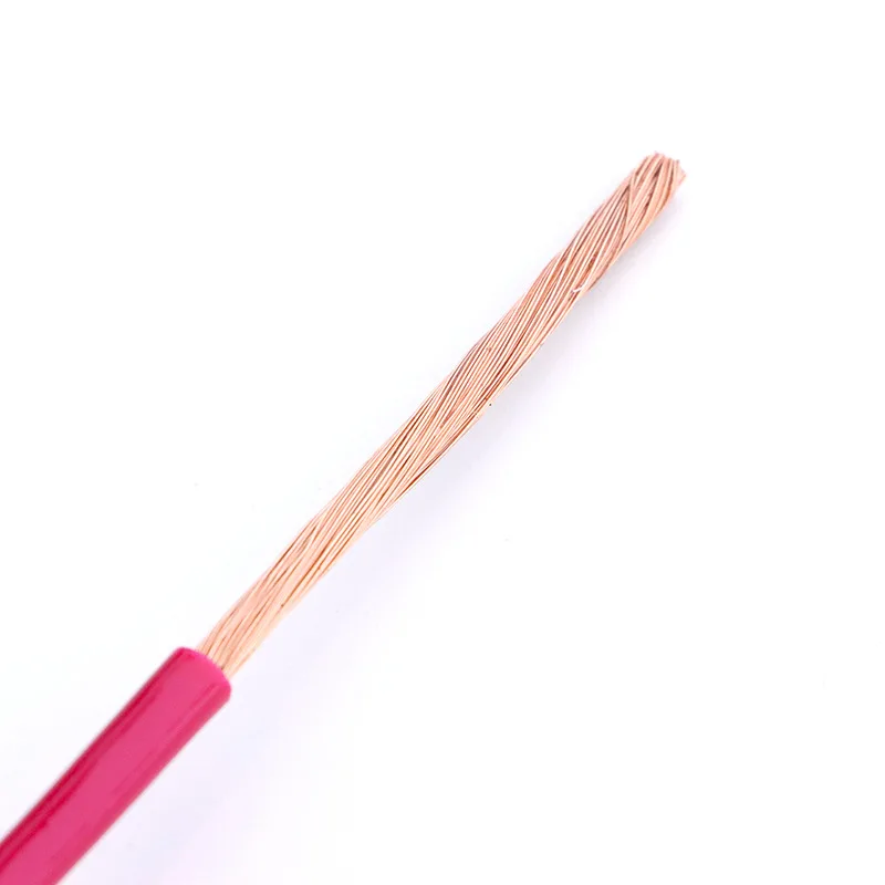

PVC insulated unsheathed copper wire and cable GB soft and durable single core cable