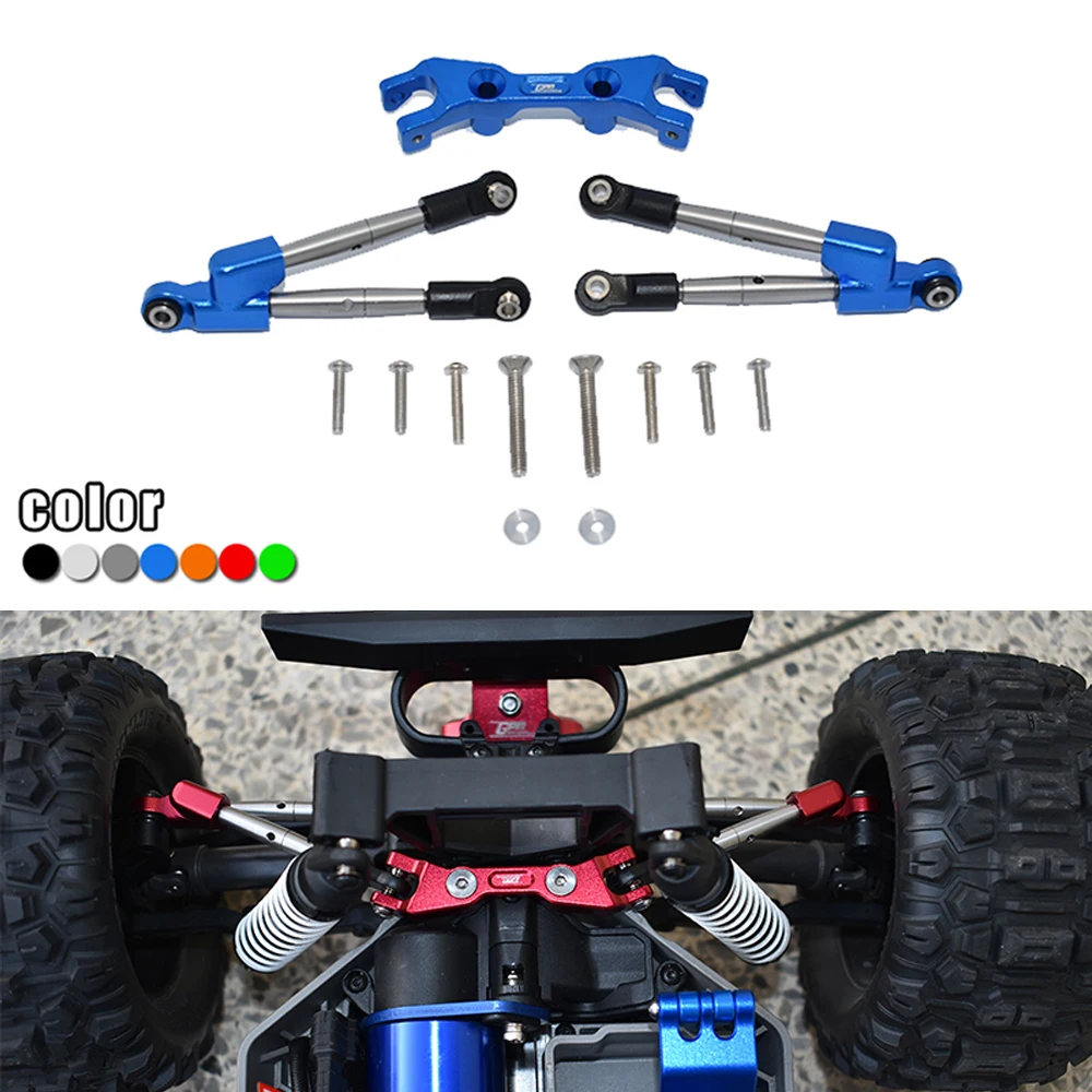 

GPM Metal Rear Anti-roll Tie Rod With Stabilizer for Traxxas 1/10 Hoss 4X4 VXL 3S 90076-4 MONSTER TRUCK RC Car Upgrade Parts