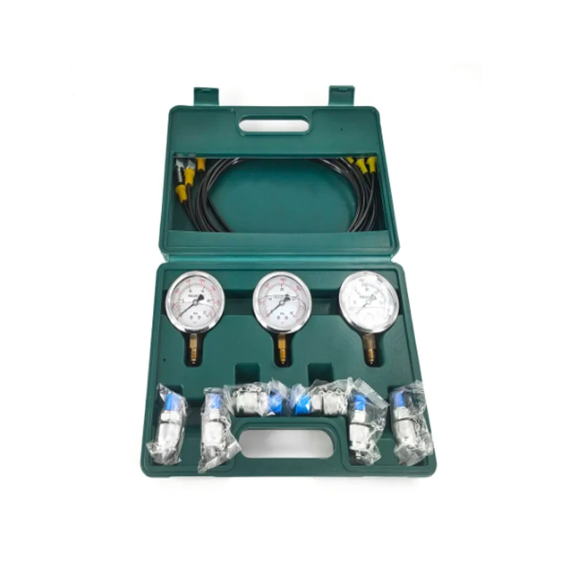 Hydraulic Parts Hydraulic Diagnostic Test Kits Hydraulic Pressure measurement kit Pressure testing kit 3 gauge