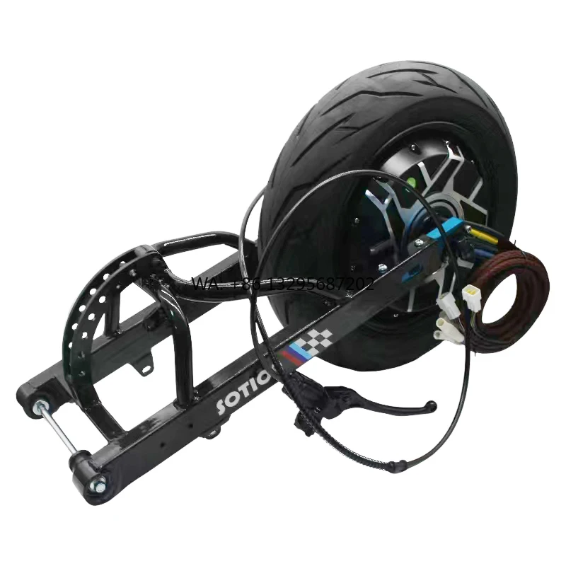 

Super Cool New Hub Motor 10kw 72V Wheel 12inch Swingarm Usd in MX Razor