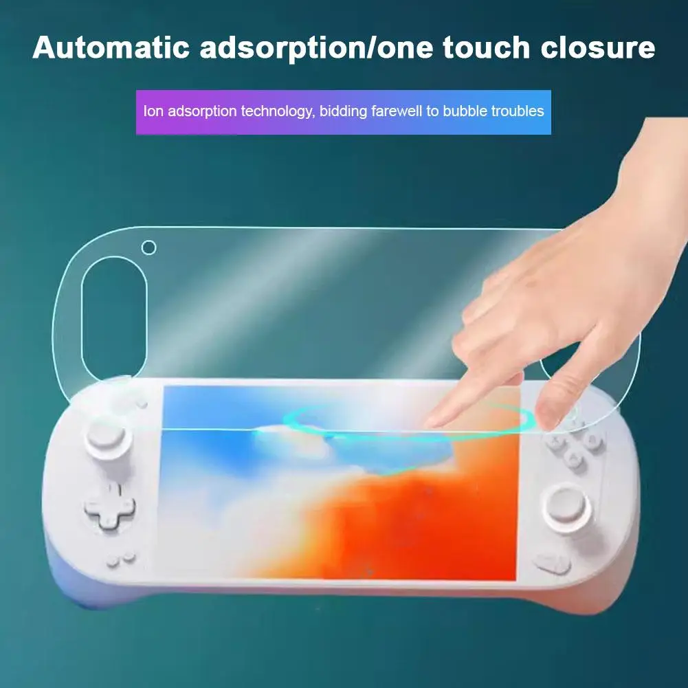 ตัวป้องกันหน้าจอสำหรับคอนโซลเกม ayaneo Pocket EVO ฟิล์มบางปกป้องเต็มรูปแบบปราศจากลายนิ้วมือป้องกันรอยขีดข่วนอ่อนไหวเป็นพิเศษ