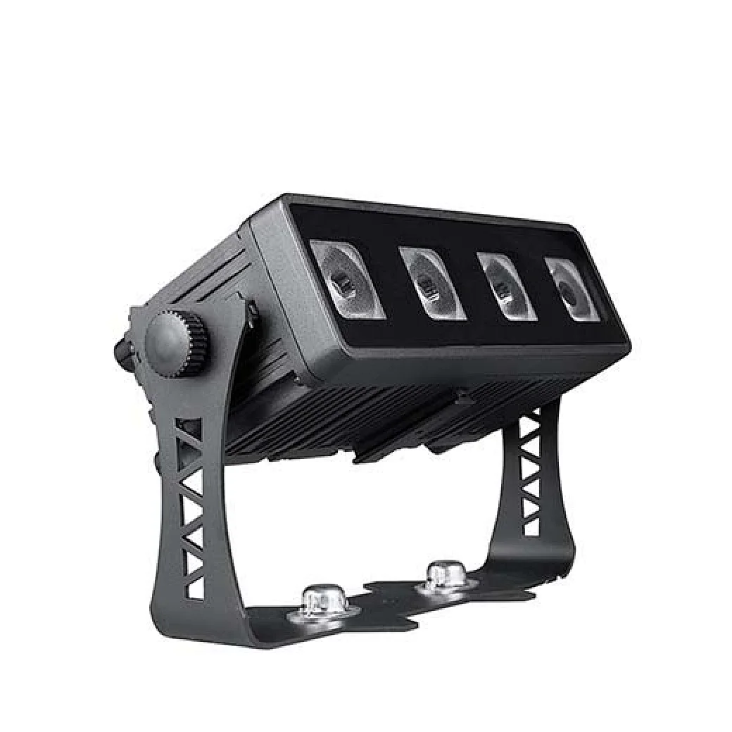 Battery Powered IP65 Waterproof 4x20W Wifi App Remote DMX Wireless Spliceable RGBWAUV Pixel LED Uplight Lights for Theater