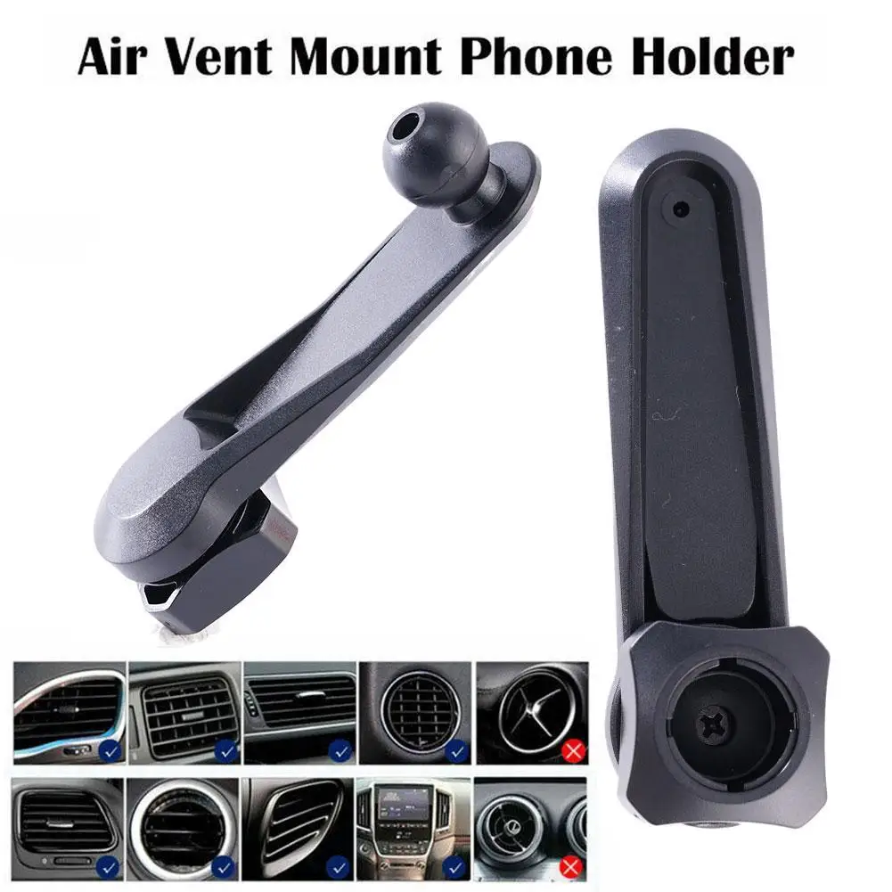 

17mm Ball Head Bracket Extension Rod to 17mm Round Dead Angle Car Phone Holder Base Stand Tablet Stand Air Outlet GPS DV Dash