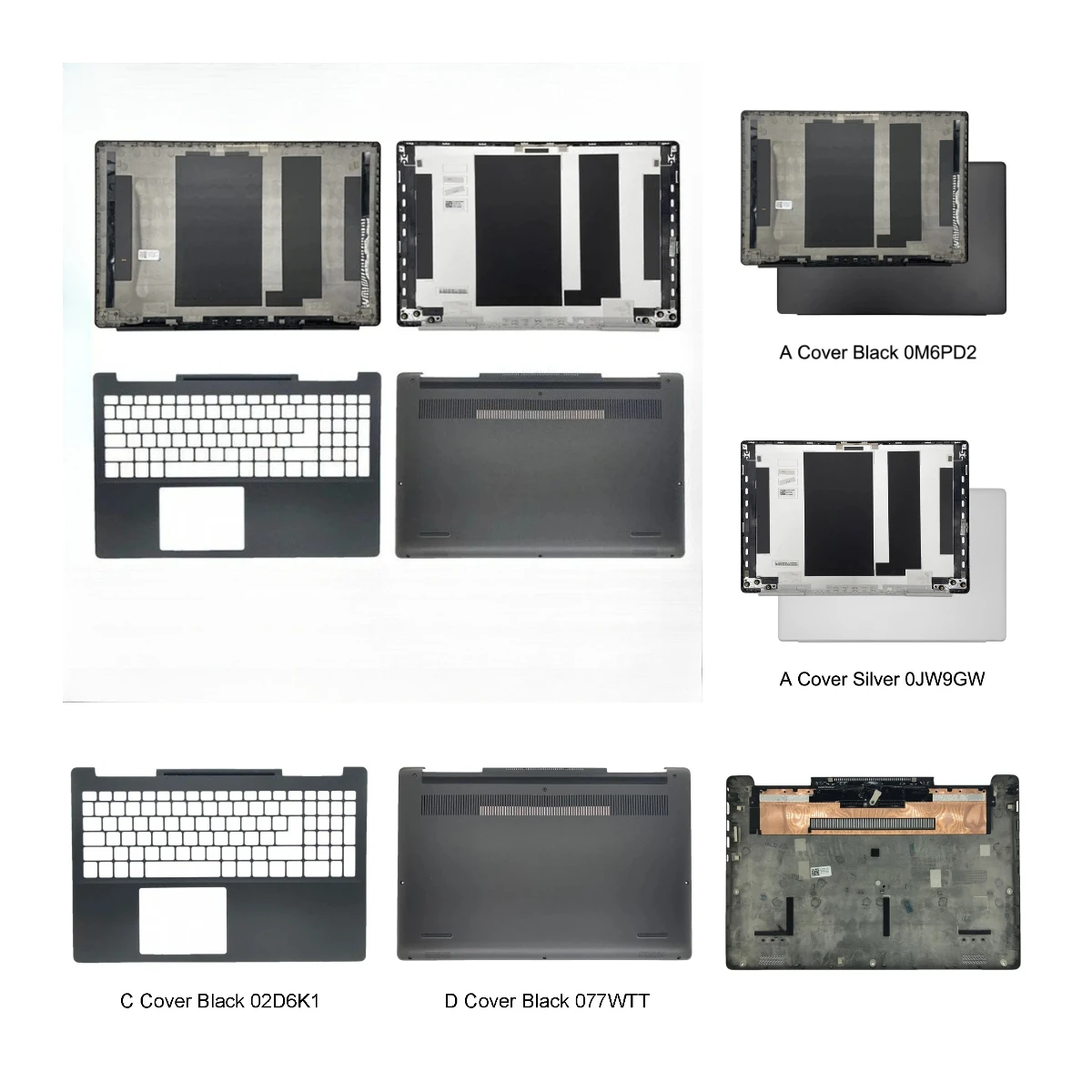 

Suitable for inspiron 7590f laptop LCD screen top cover, screen frame, palm rest bottom shell ABCD Cover
