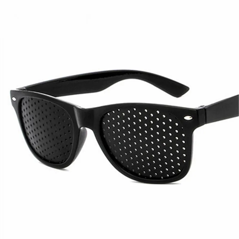 1pcs Anti-myopia Pinhole Glasses Pin Hole Sunglasses Eye Exercise Eyesight Improve Natural Healing Vision Care Eyeglasses