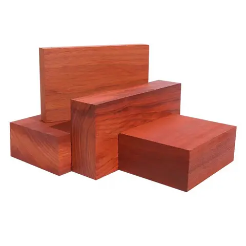 Red Rosewood Board Solid Wood Handmade DIY Mahogany Carving Material Furniture Ornaments Desktop Decorative Wood