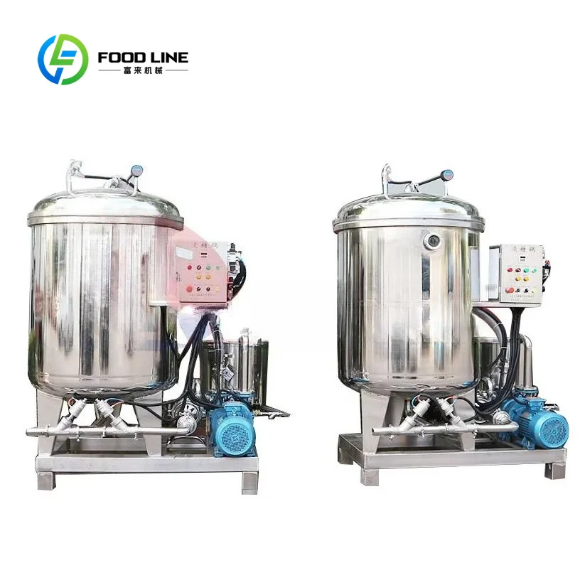 FL Custom Wholesale Vacuum Sugar Cooking Pot, Hot Sale Candied Fruit Sugar Dipping Soaking Impregnation Machine