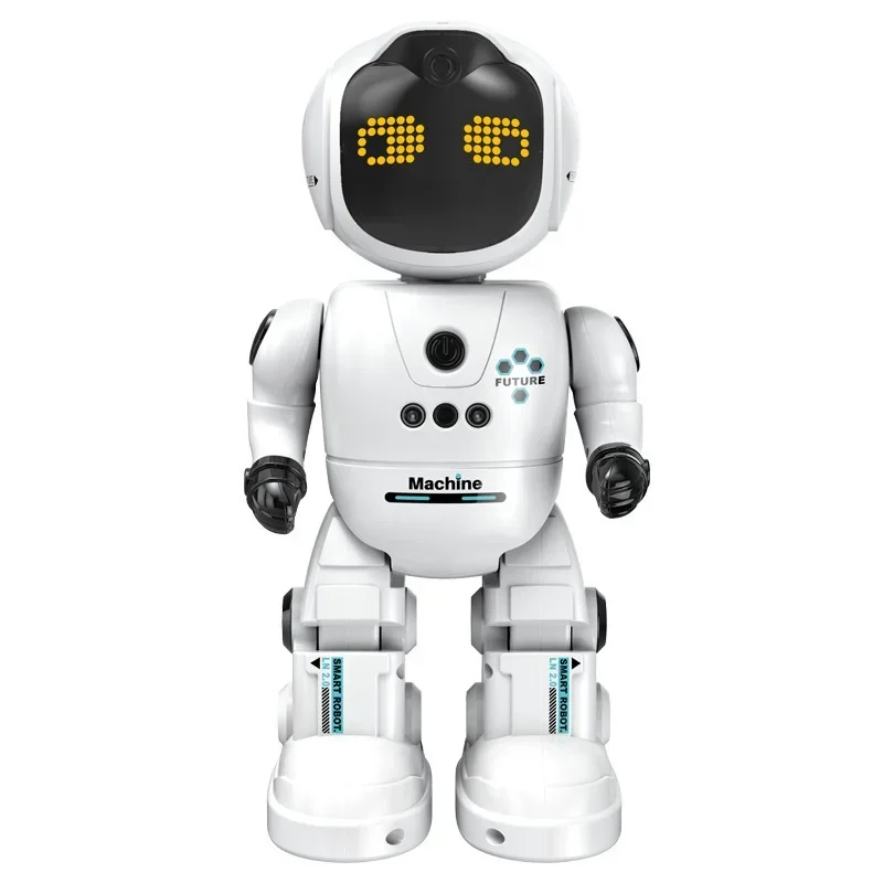 Robô inteligente AI K46, brinquedo de dança programável, companheiro de controle remoto para meninos e meninas, presente de aniversário, aprendizagem de inglês