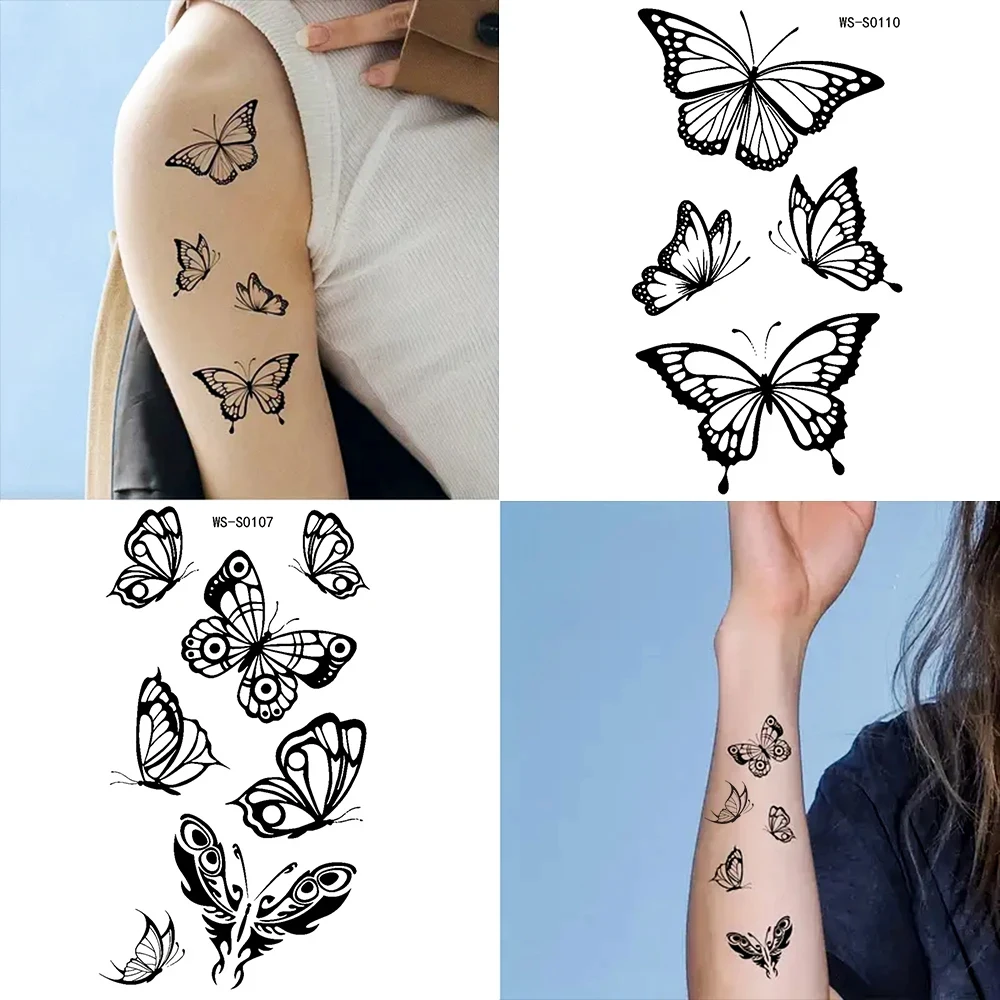 

Chicano Bandit Mexico Temporary Tattoos For Men Women Fake Car Nun Tattoo religion Stickers Realistic Back Waterproof Tatoos